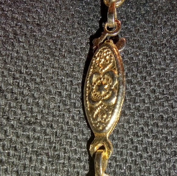 7 strand freshwater pearl ,gold necklace - Picture 13 of 16